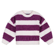 Daily Brat Daily Brat - Twinkle Striped Sweater - Glitterdust - Pearls & Swines