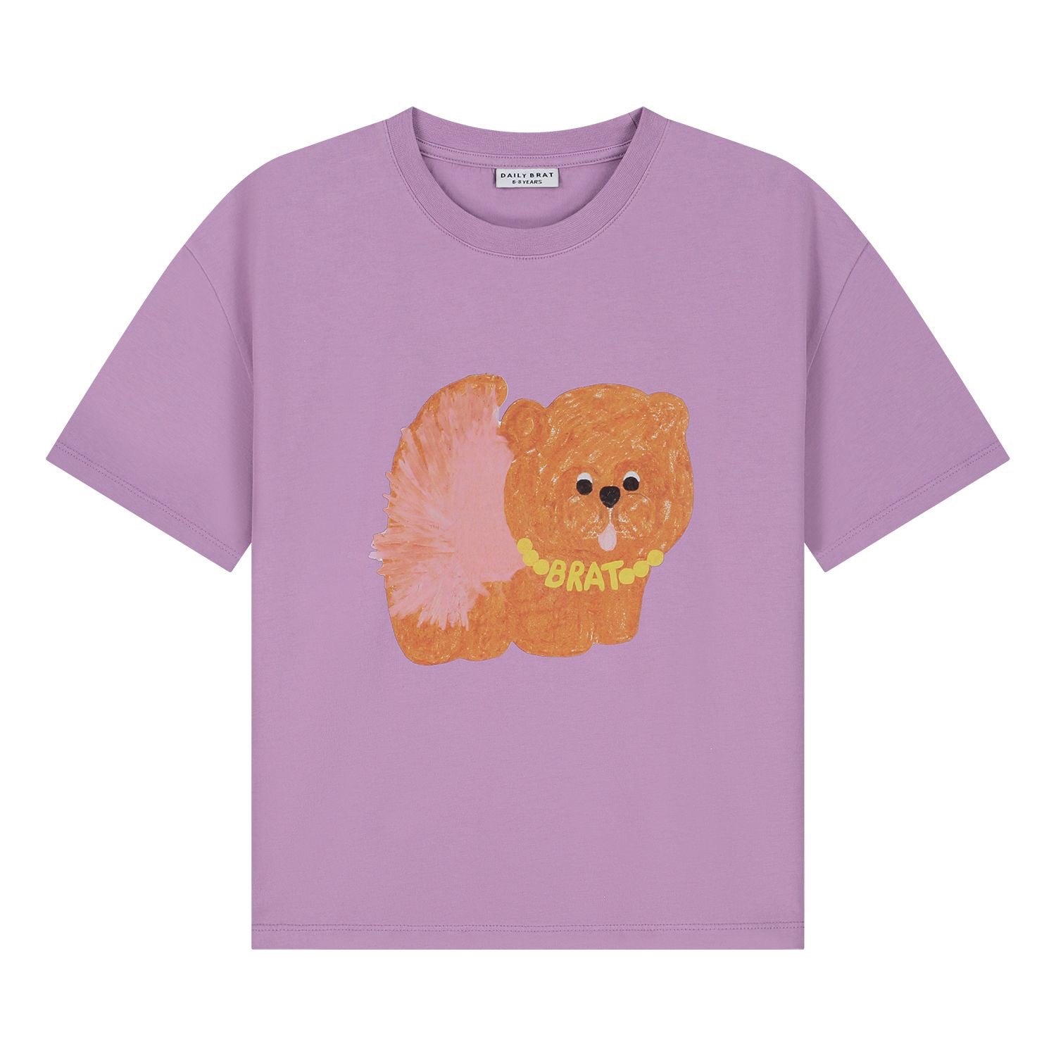 Daily Brat Daily Brat - Waffles t-shirt Lilavender - Pearls & Swines