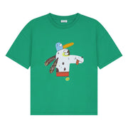 Daily Brat Daily Brat - Swanky t-shirt Summer Green - Pearls & Swines