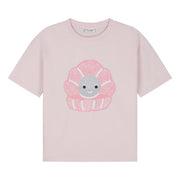 Daily Brat Daily Brat - Pearlita t-shirt Fuchsia - Pearls & Swines