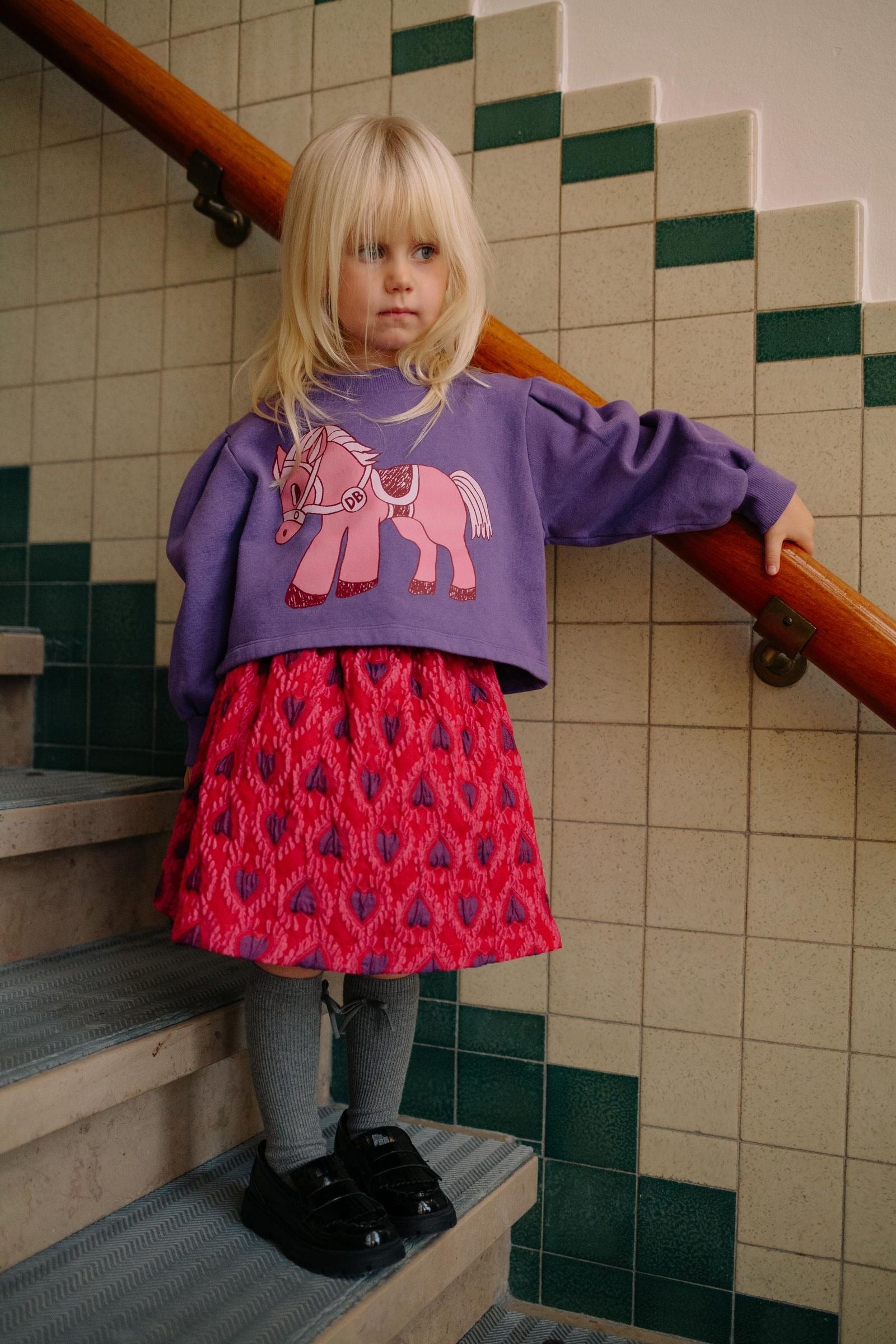 Daily Brat Daily Brat - Sweater - Sally Horsy - Pearls & Swines