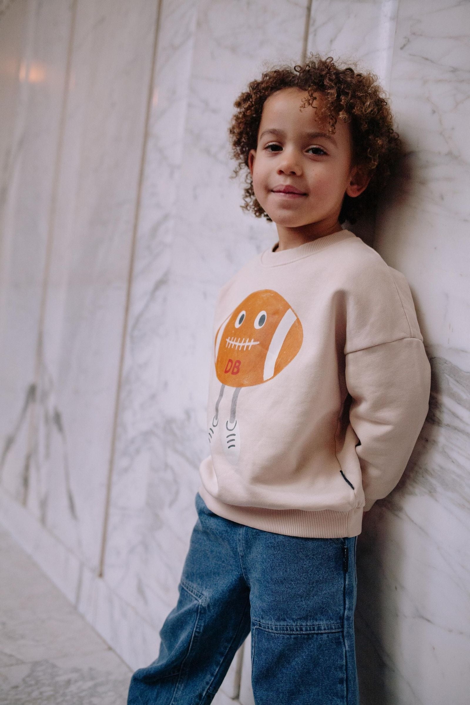 Daily Brat Daily Brat - Sweater - Baseball Buddy - Pearls & Swines