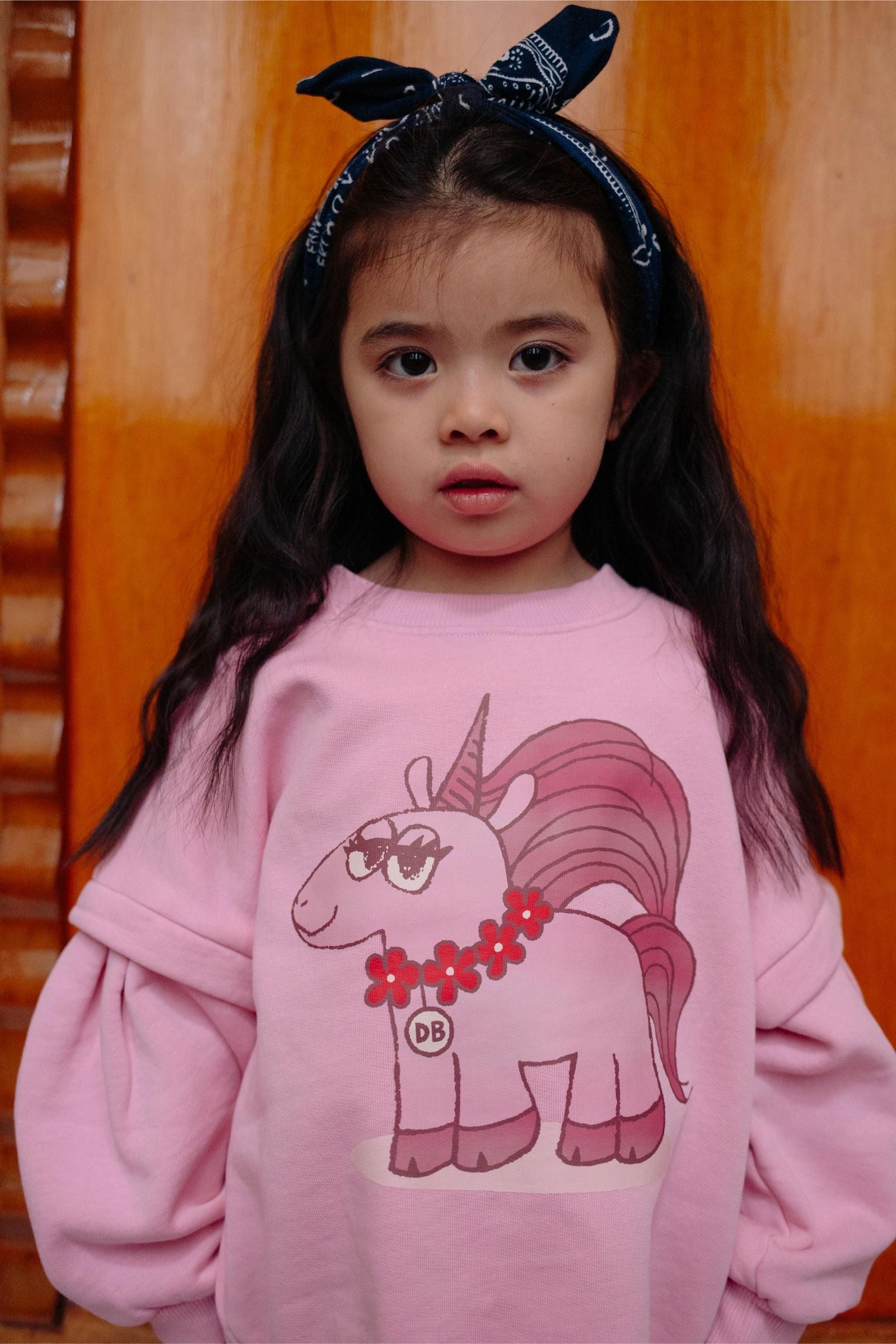 Daily Brat Daily Brat - Sweater - Sassy Unicorn Purple - Pearls & Swines