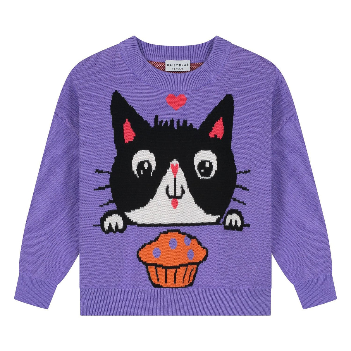 Daily Brat Daily Brat - Sweater - Midnight Muffin - Pearls & Swines