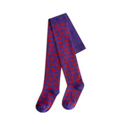 Daily Brat - Tights - Heart Purple