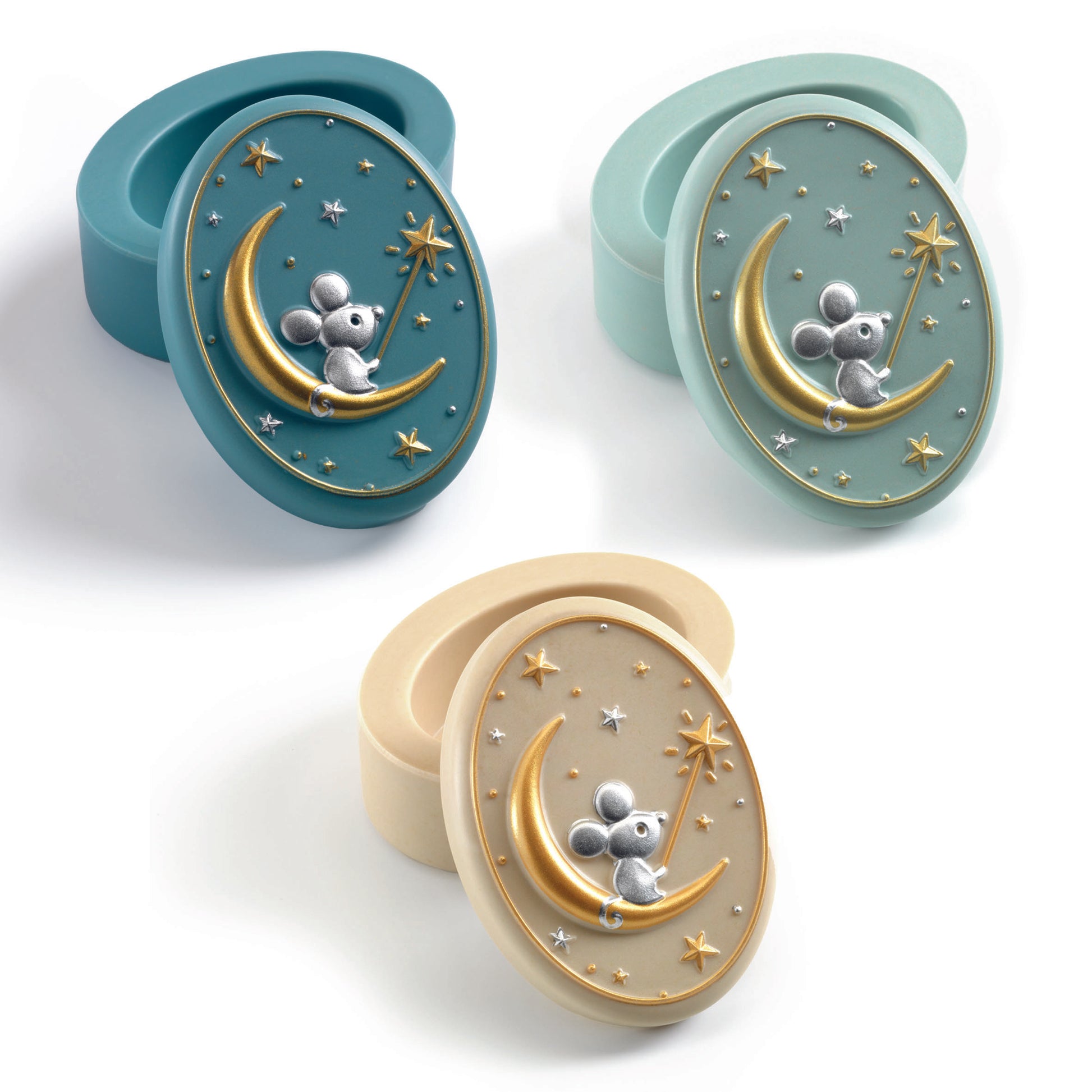 Djeco Djeco - Teeth Box - Oh My teeth Pastel - Pearls & Swines