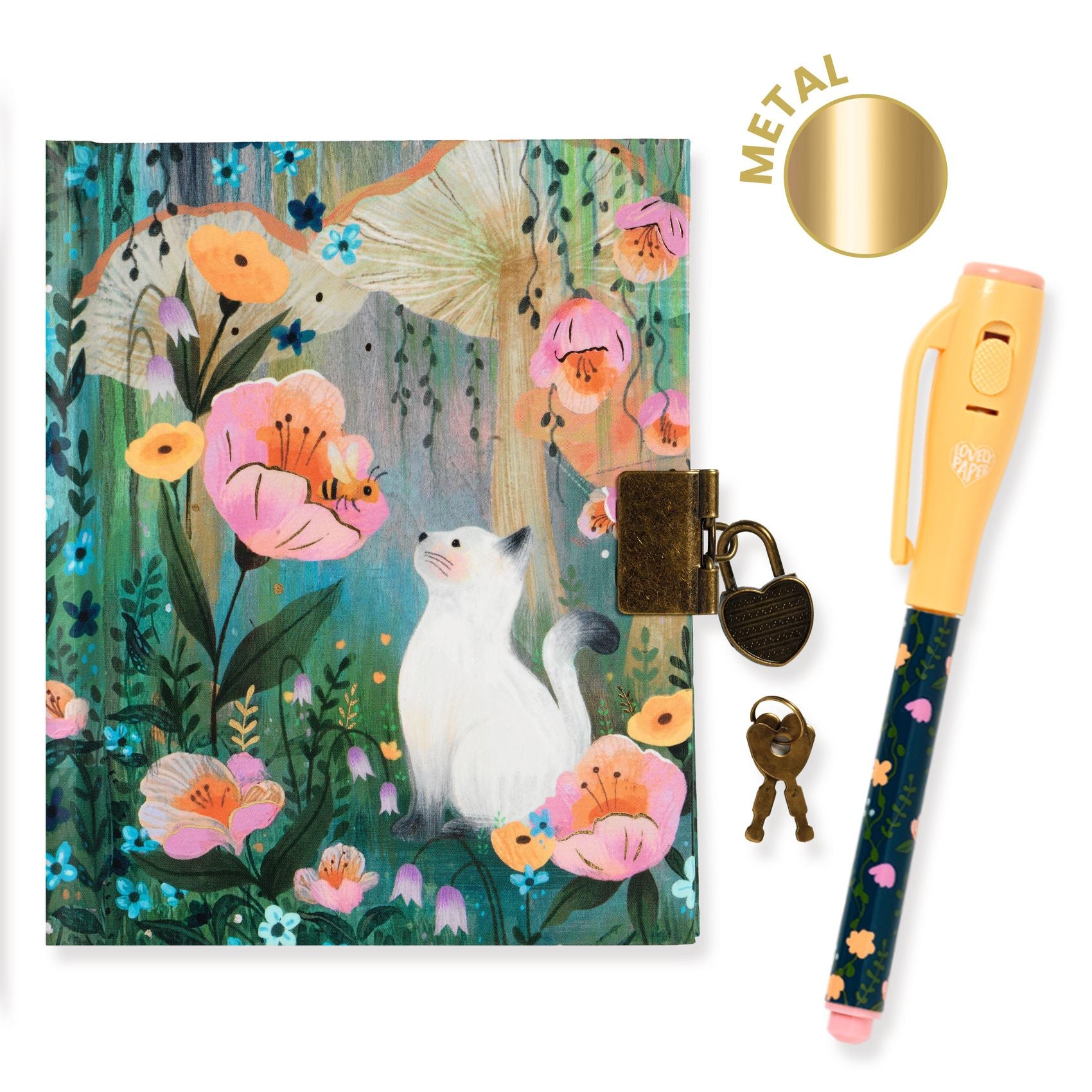 Djeco - Little secret notebook/magic pen - Kendra
