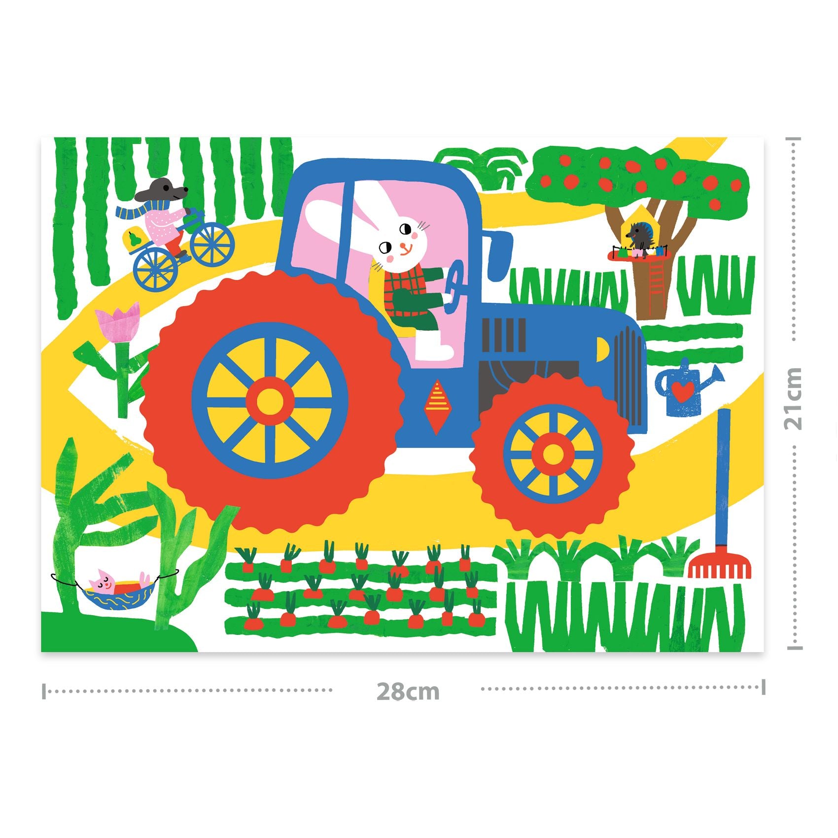Djeco Djeco Scratch Cards For Little Ones - Learning about vehicles - Pearls & Swines