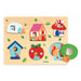Djeco Djeco Relief Puzzle - Coucou-House - Pearls & Swines
