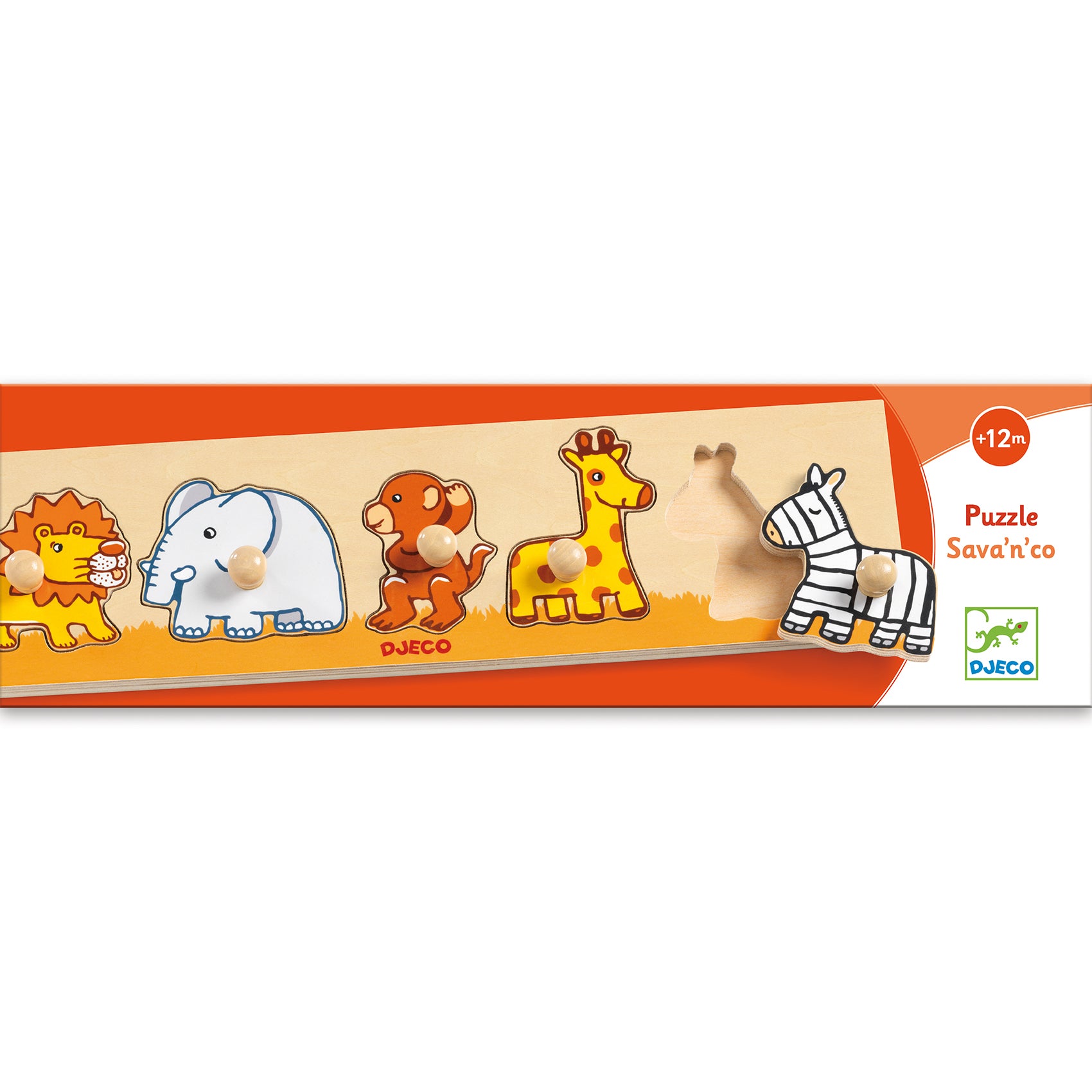 Djeco - Wooden Puzzle - Sava'n'co