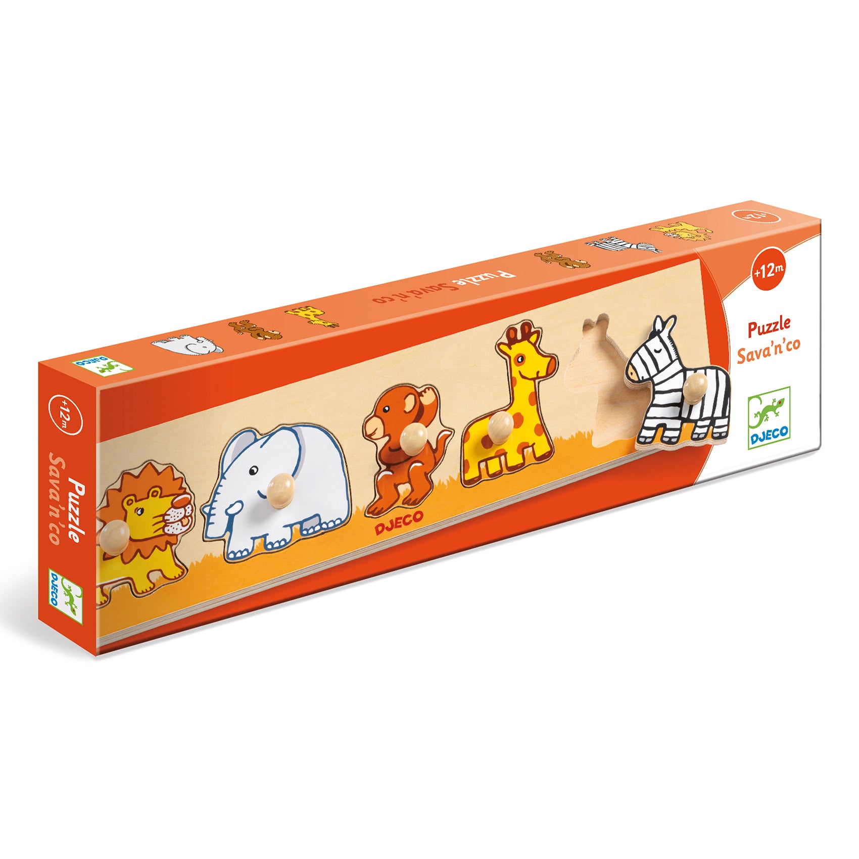 Djeco - Wooden Puzzle - Sava'n'co
