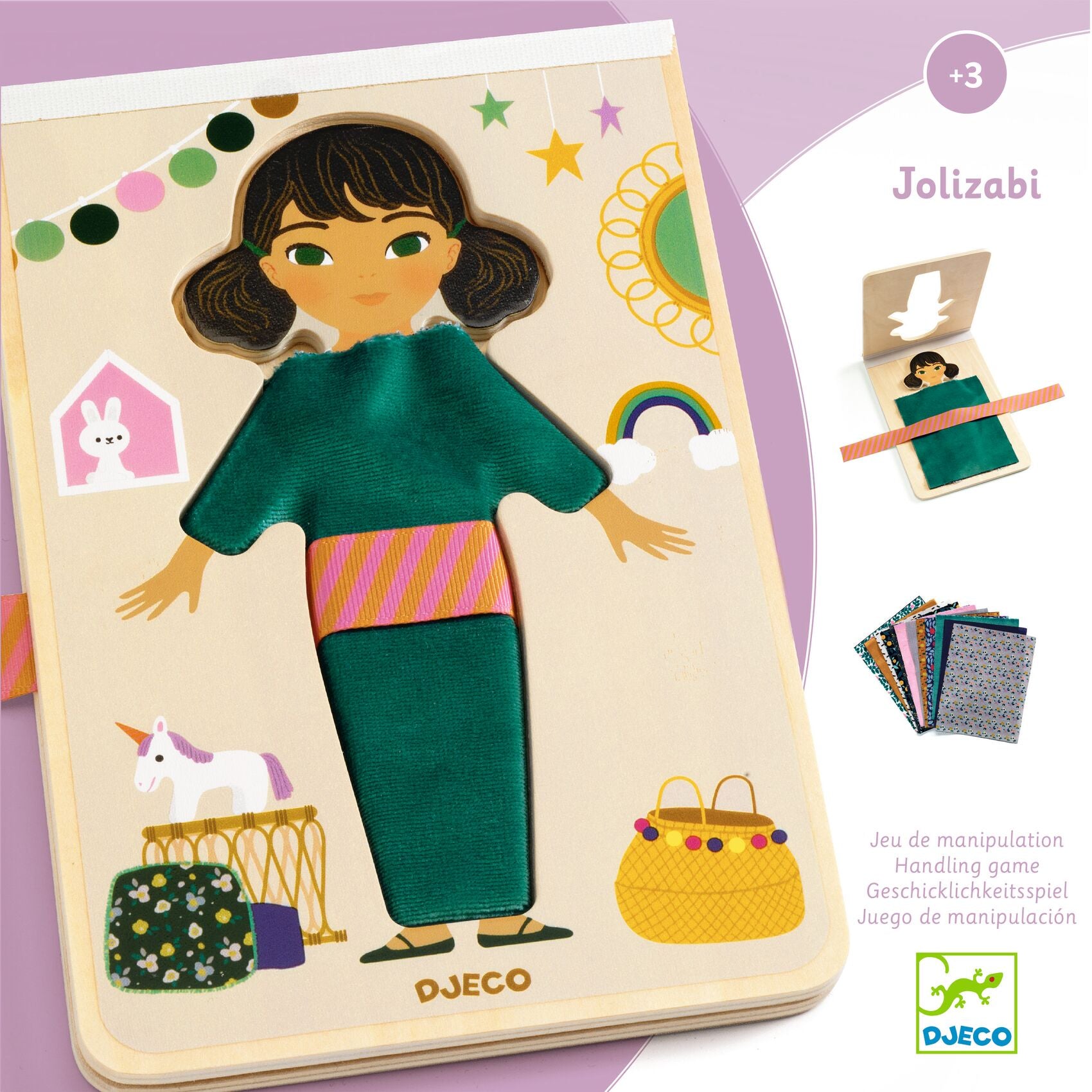 Djeco Djeco Handling Game - Jolizabi - Pearls & Swines