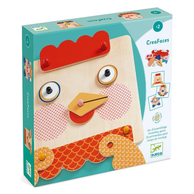 Djeco Djeco CreaFaces - Pearls & Swines