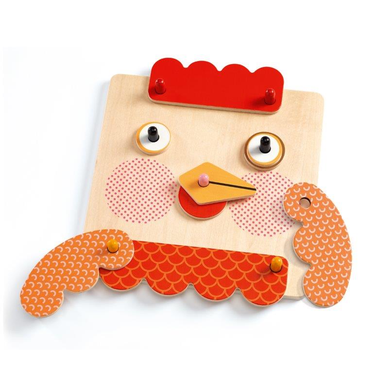 Djeco Djeco CreaFaces - Pearls & Swines