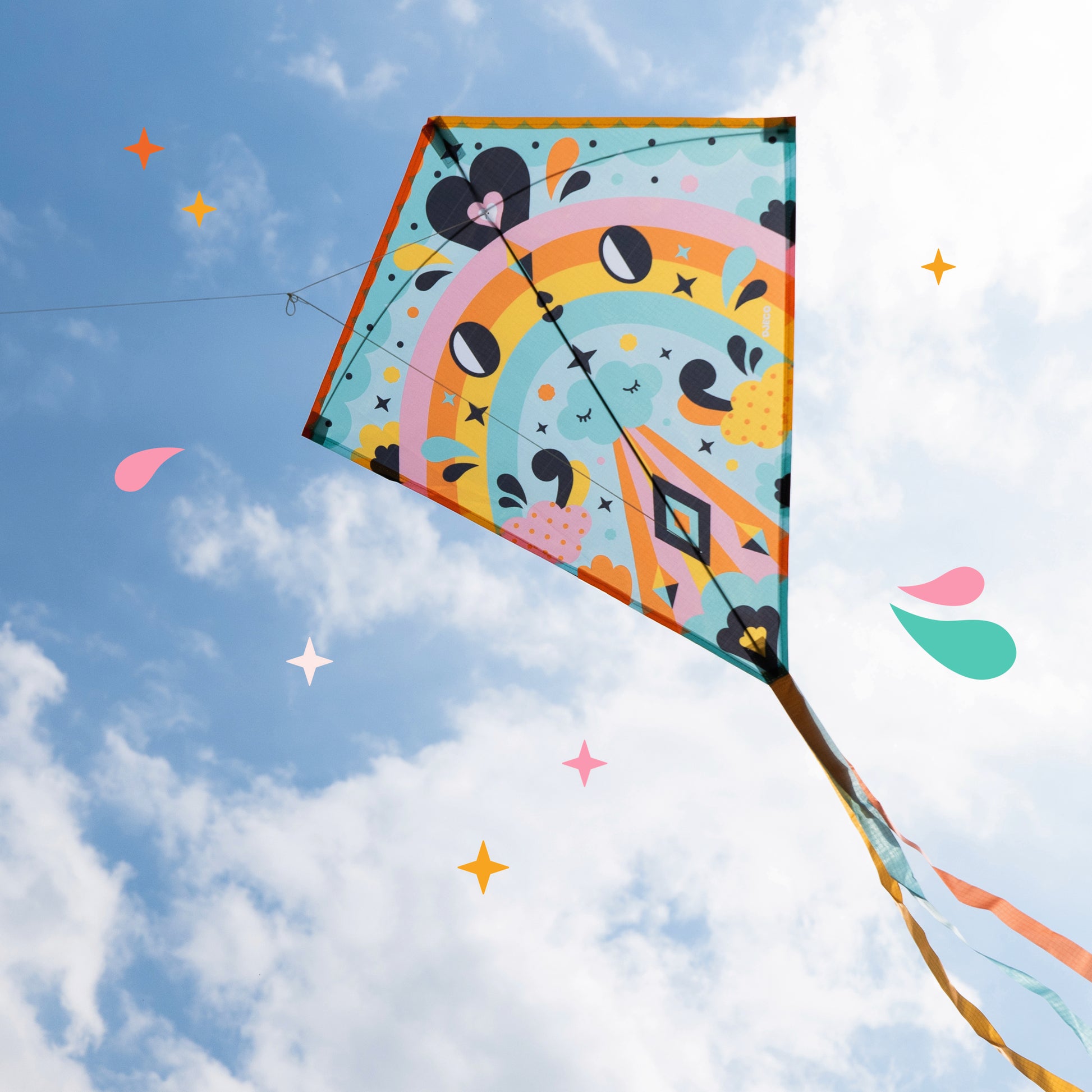Djeco Djeco - Kites - Kawaii - Pearls & Swines