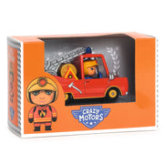 Djeco Djeco - Crazy Motors - Little Fire Truck - Pearls & Swines