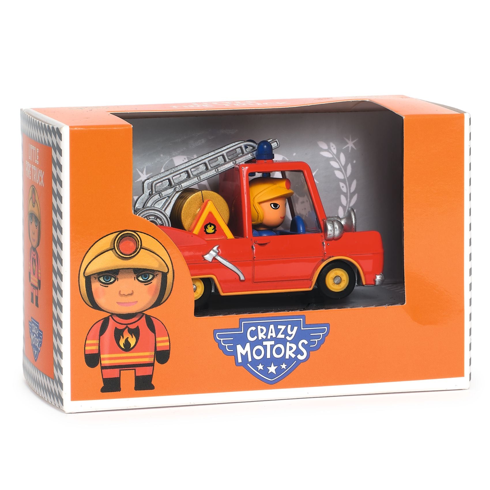 Djeco Djeco - Crazy Motors - Little Fire Truck - Pearls & Swines