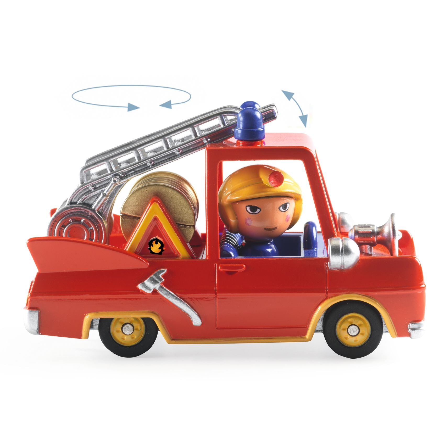 Djeco Djeco - Crazy Motors - Little Fire Truck - Pearls & Swines