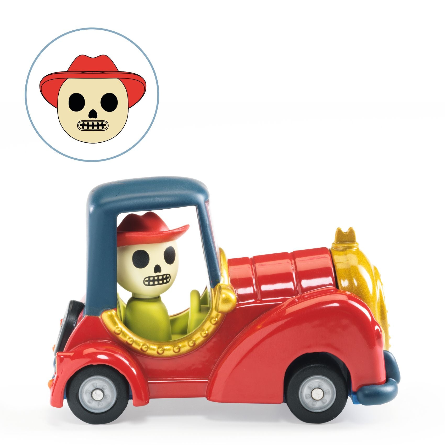 Djeco Djeco - Crazy Motors - Red Skull - Pearls & Swines