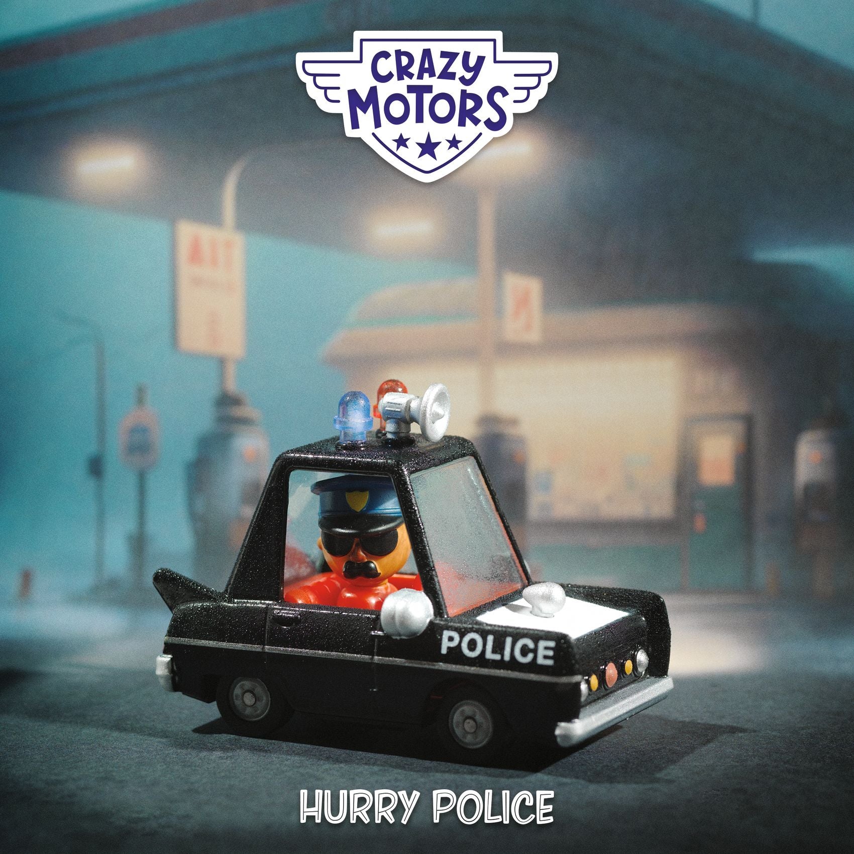 Djeco Djeco Crazy Motors - Hurry Police - Pearls & Swines