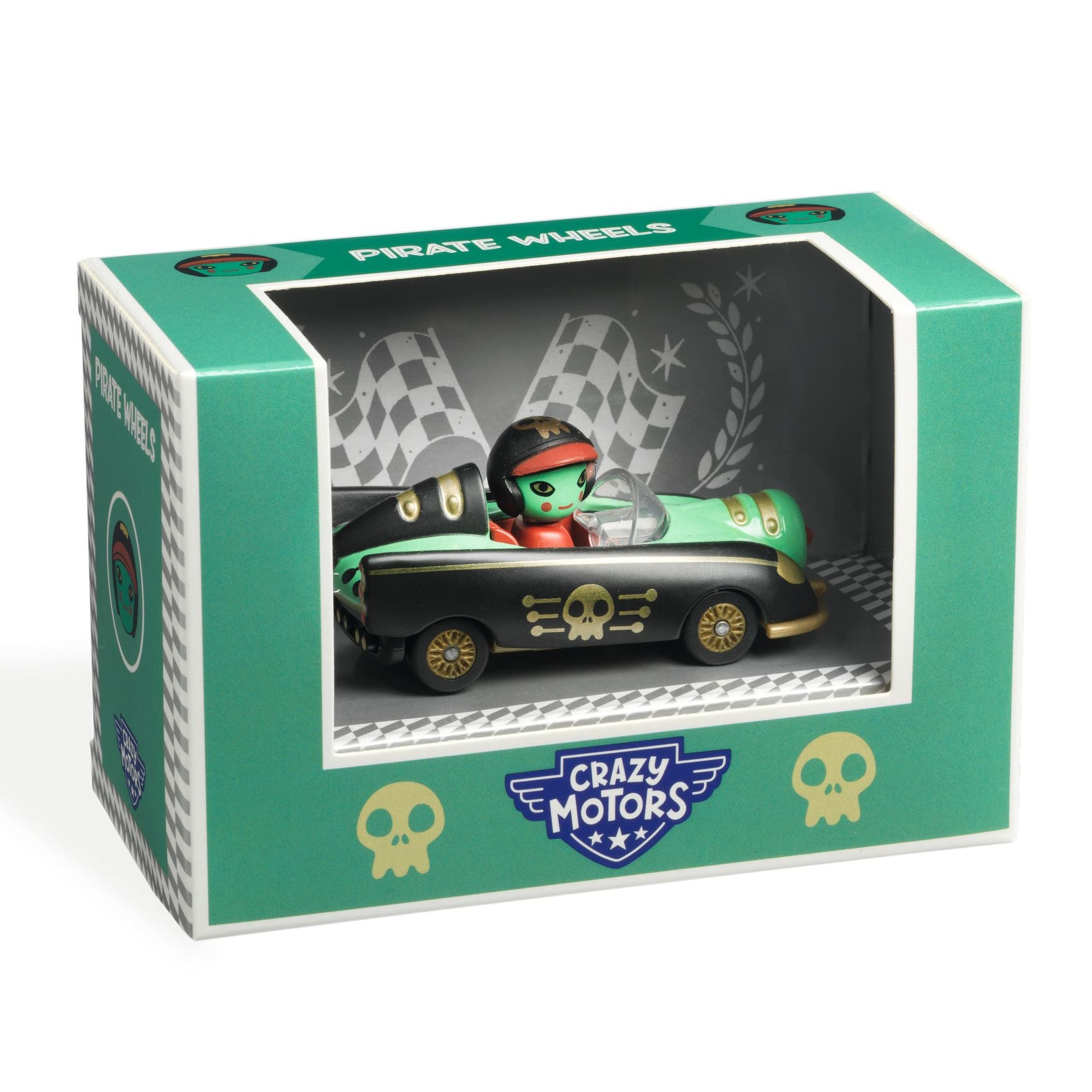 Djeco Djeco Crazy Motors - Pirate Wheels - Pearls & Swines