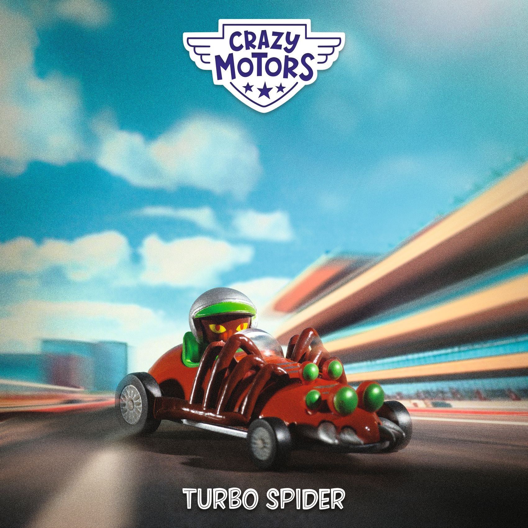 Djeco Djeco - Crazy Motors - Turbo Spider - Pearls & Swines