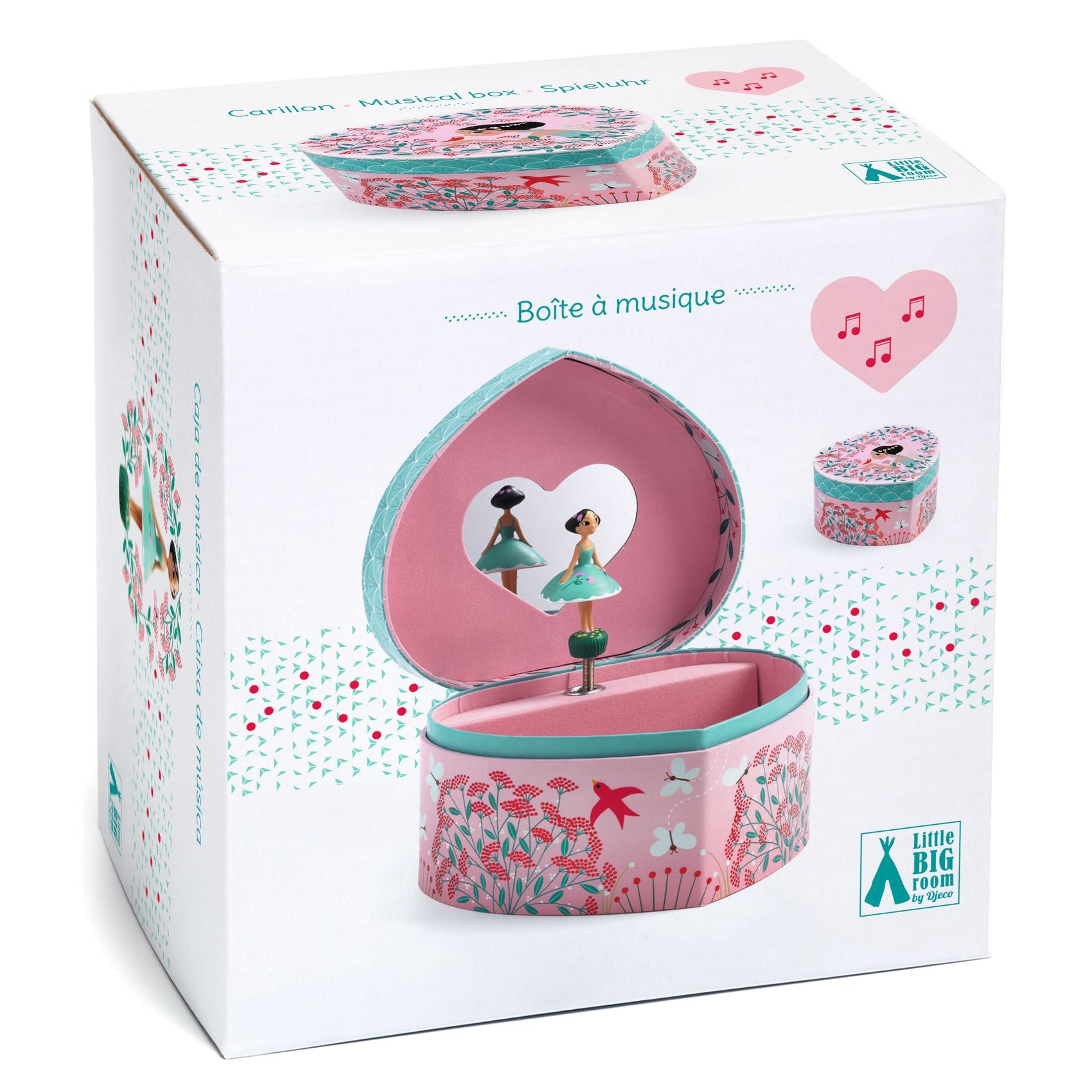 Djeco Djeco - Musical Box - Spring Melody - Pearls & Swines