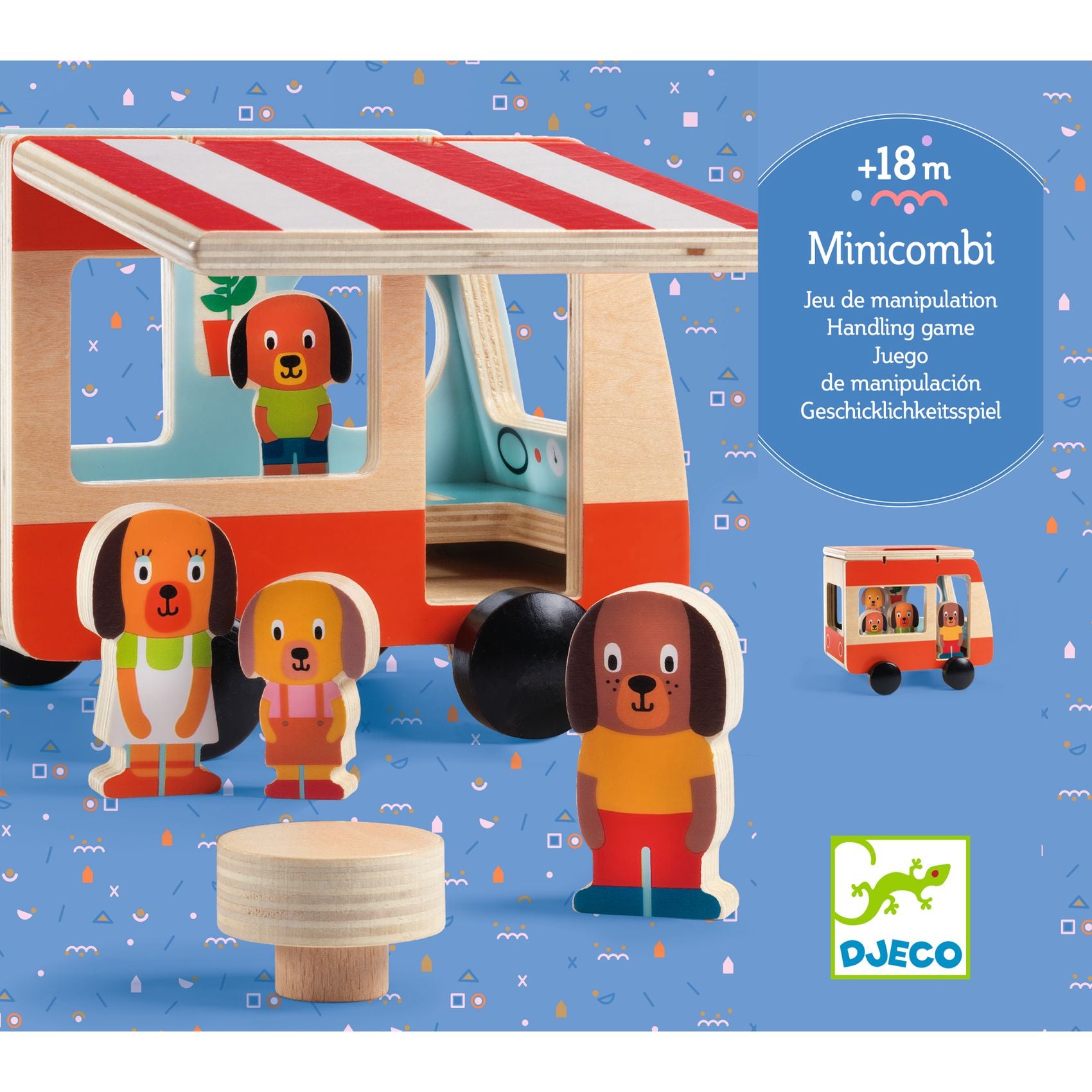 Djeco - Wooden toys - Minicombi