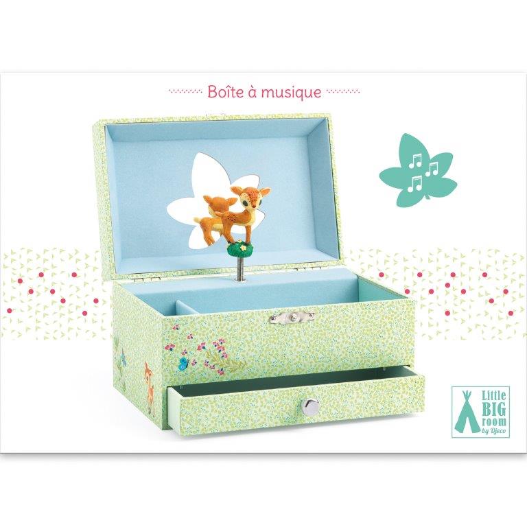 Djeco Djeco Musical Box - The Fawn's Song - Pearls & Swines