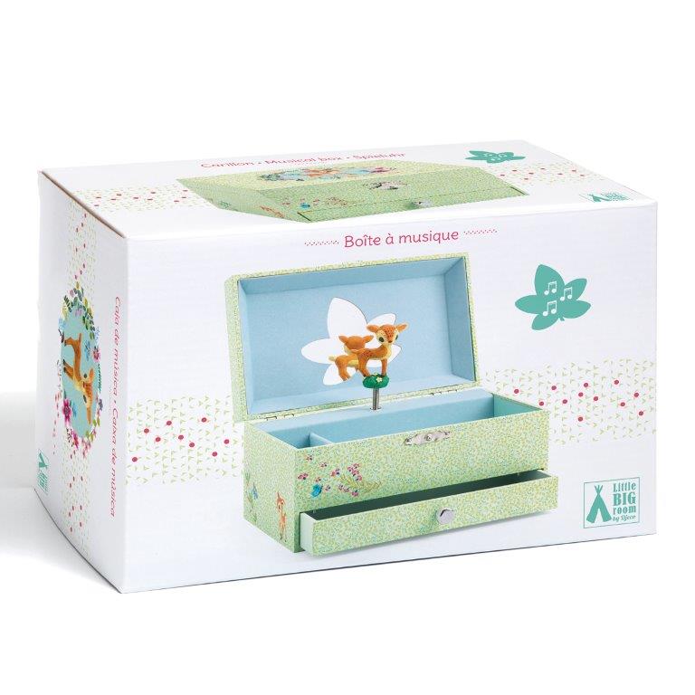 Djeco Djeco Musical Box - The Fawn's Song - Pearls & Swines