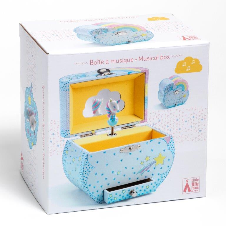 Djeco Djeco - Musical Box - Unicorns's Dream - Pearls & Swines