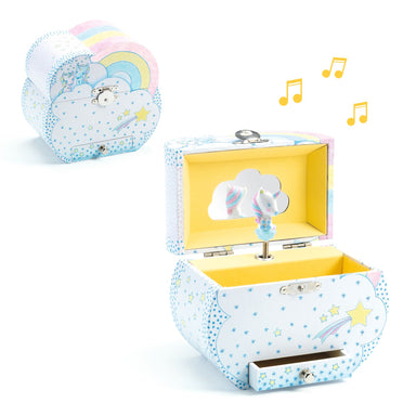 Djeco Djeco Tune Box Cases - Unicorns's Dream - Pearls & Swines