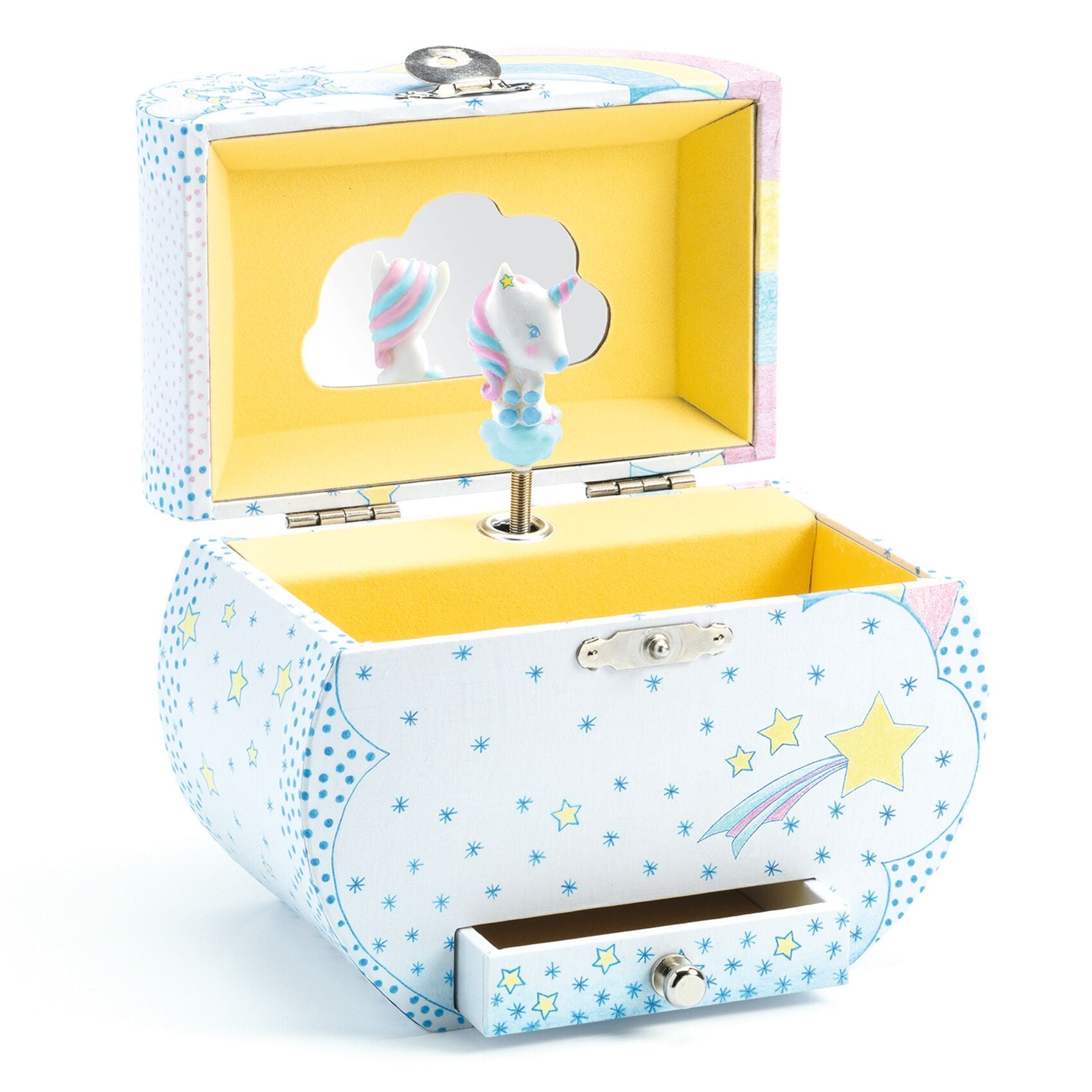 Djeco Djeco Tune Box Cases - Unicorns's Dream - Pearls & Swines
