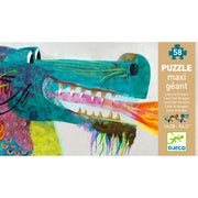 Djeco Djeco - Puzzle - Leon the Dragon - Pearls & Swines