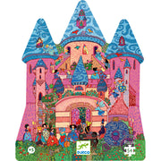 Djeco Djeco - Silhouette Puzzle - The Fairy Castle - Pearls & Swines