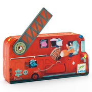 Djeco Djeco - Silhouette Puzzle - The Fire Truck - Pearls & Swines