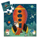 Djeco Djeco Silhouette Puzzle - Spaceship - Pearls & Swines