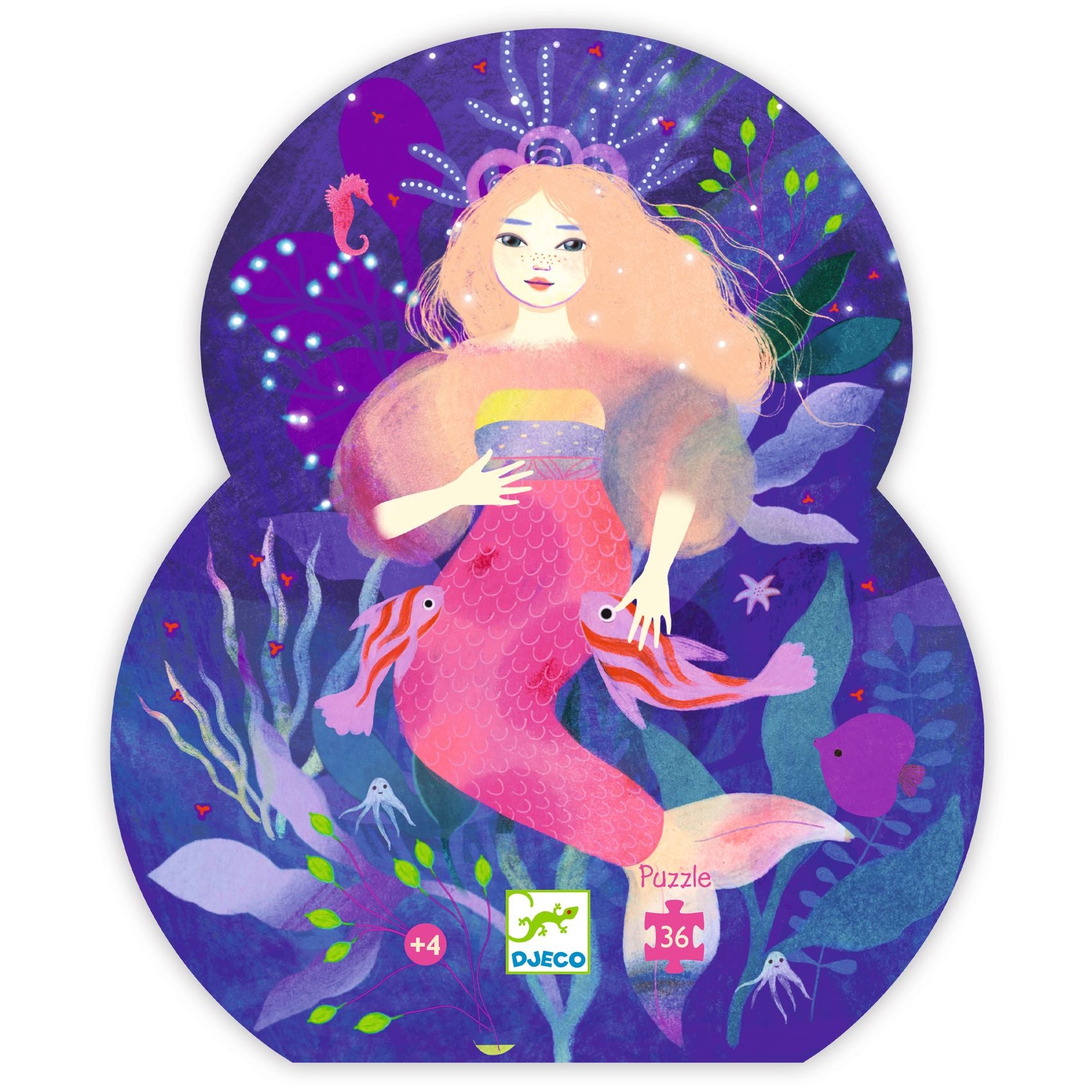 Djeco - Puzzle - Ella, the mermaid