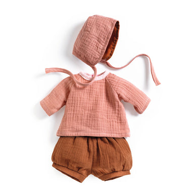 Djeco Djeco Outfits Pomea - Peach - Pearls & Swines