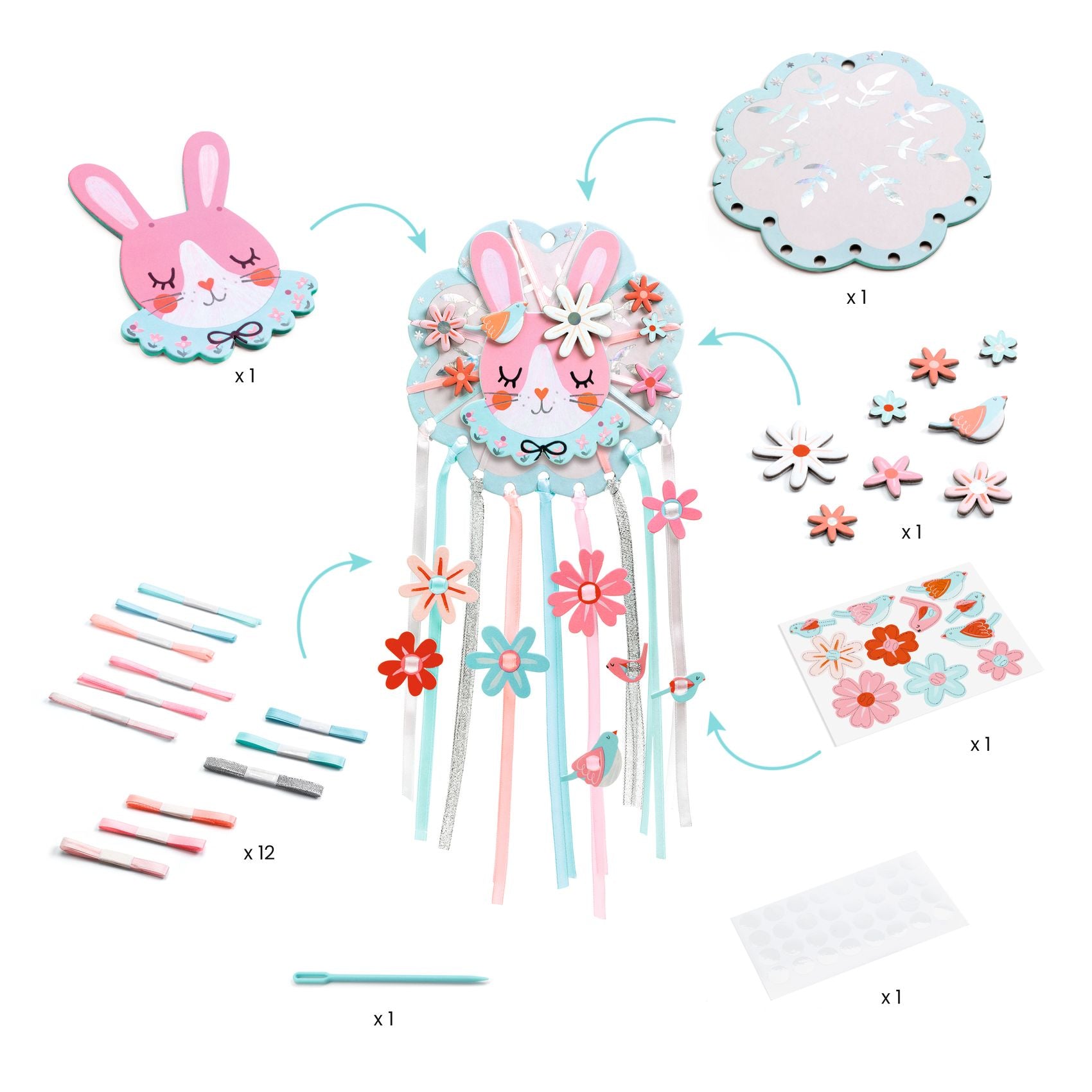 Djeco Djeco DIY Dream Catcher - Dreamer - Pearls & Swines