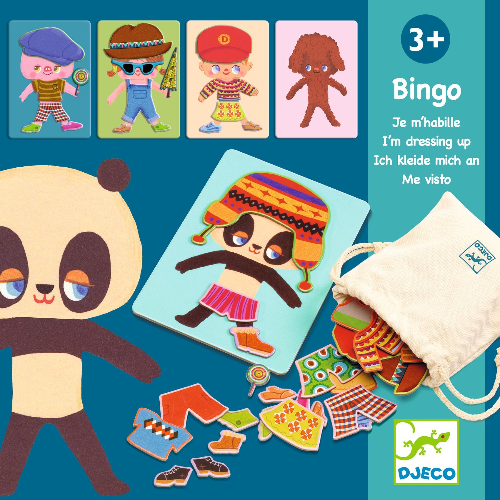 Djeco Djeco Dress Up Bingo - Pearls & Swines