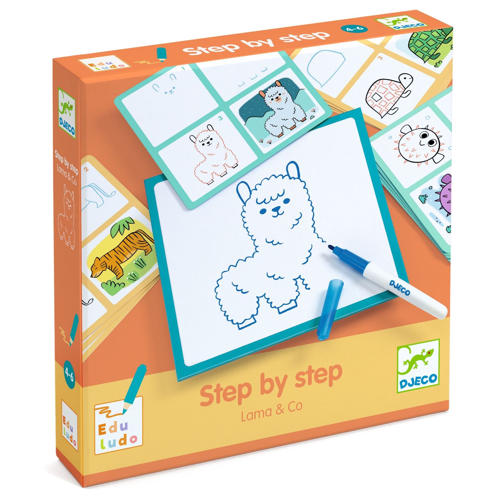 Djeco - Step by Step - Lama and Co