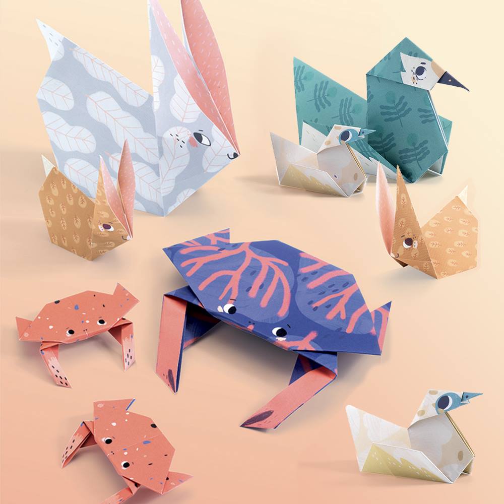 Djeco Djeco Origami - Family - Pearls & Swines