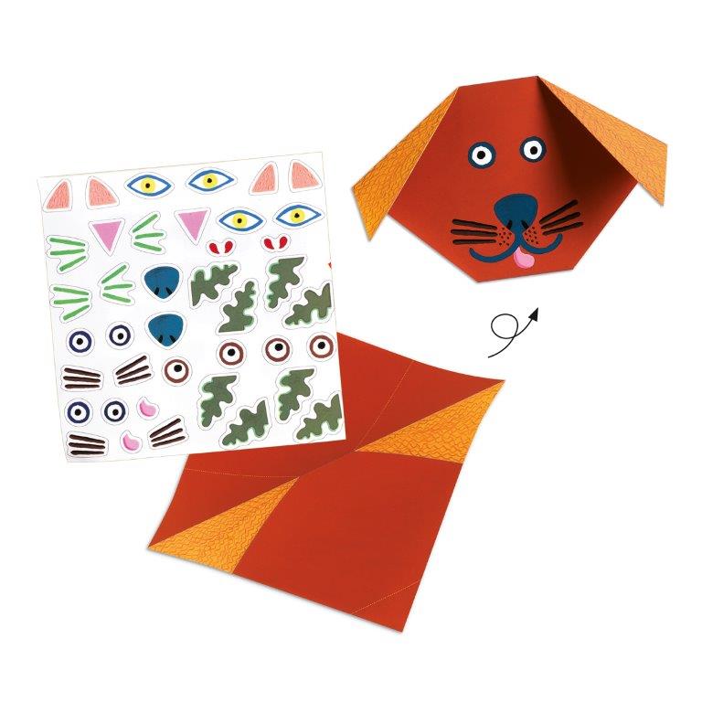 Djeco Djeco - Origami - Animals - Pearls & Swines
