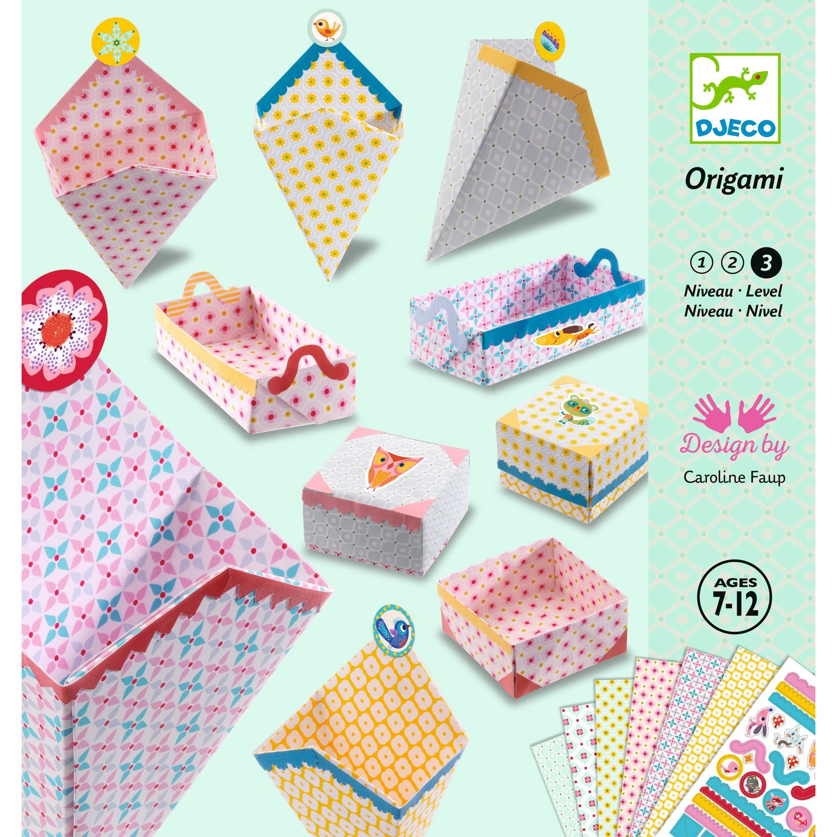 Djeco - Origami - Small boxes