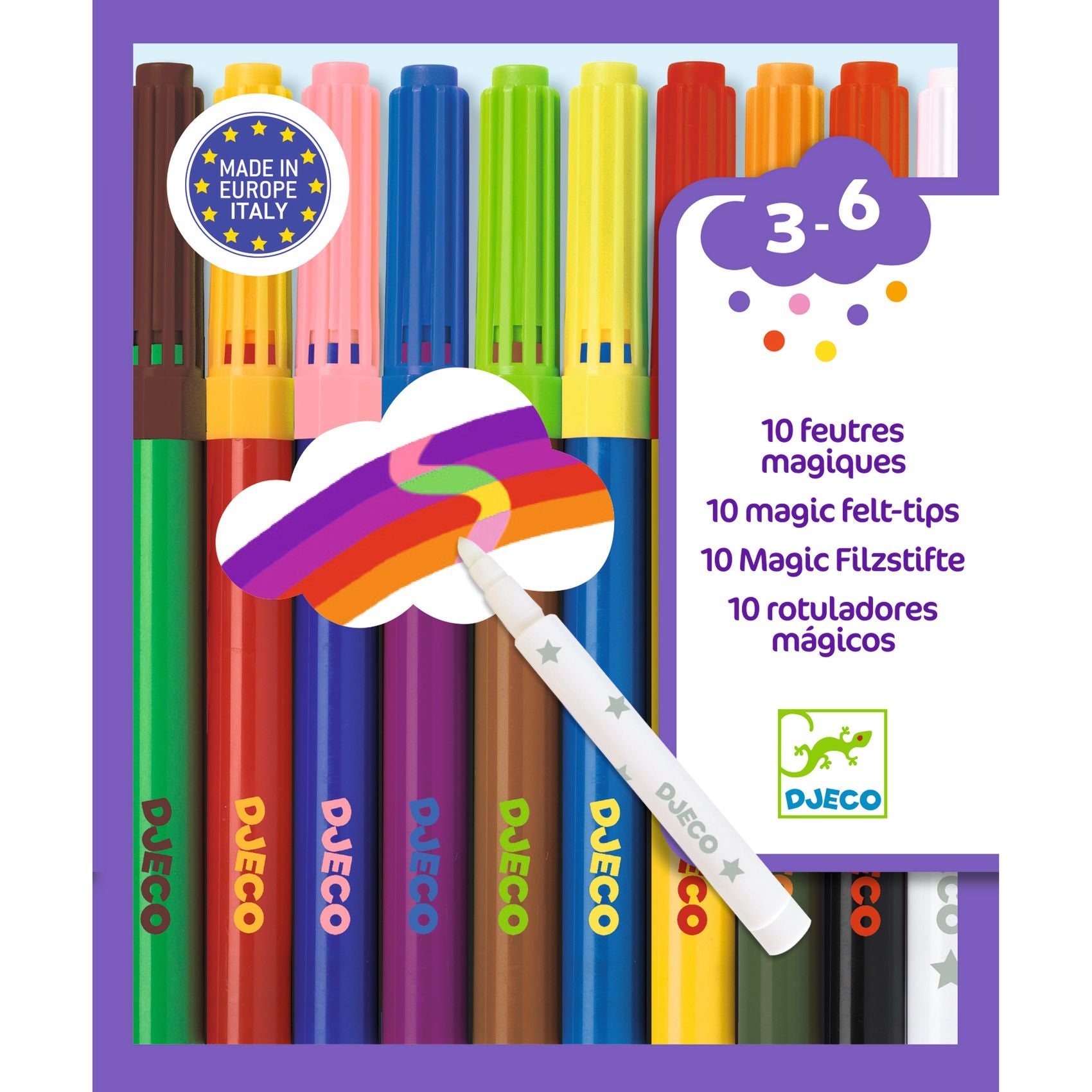 Djeco - Pens - Magic felts