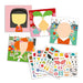 Djeco Djeco Create with Stickers - All Different - Pearls & Swines