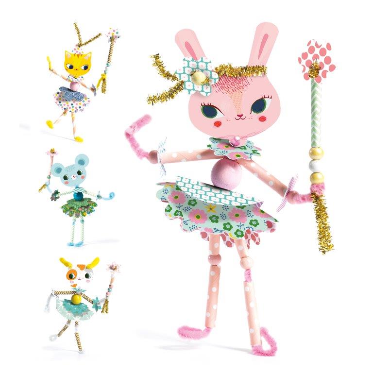 Djeco Djeco Paper Creations - Fairies - Pearls & Swines