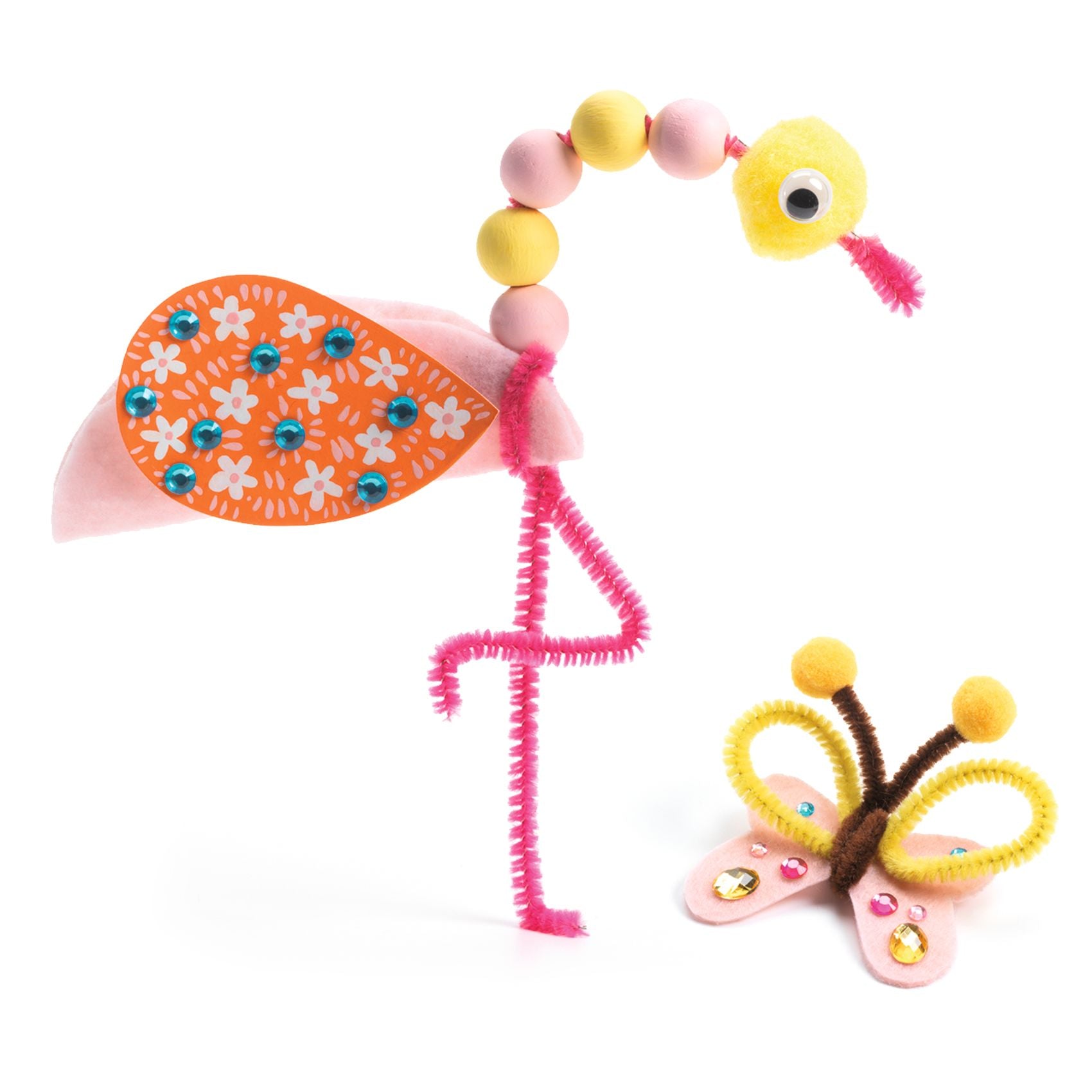 Djeco Djeco Jungle Animal Creation Box - Pearls & Swines