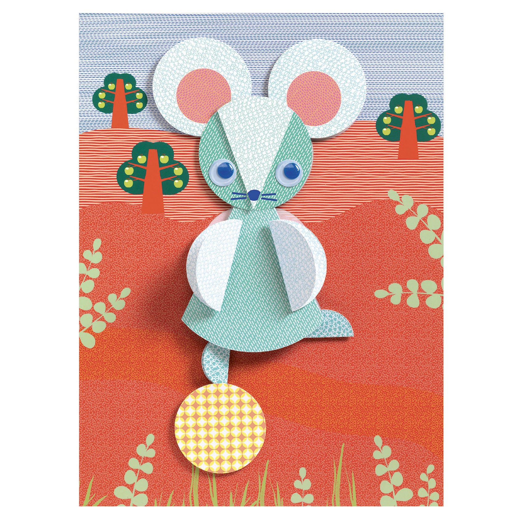 Djeco Djeco Creative with Paper -  Round and round - Pearls & Swines